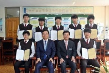 KT ITS호남, 순천전자고등학교에 장학금 전달