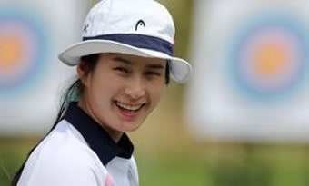 양궁 기보배 개인 이어 단체전까지 '세계신기록'