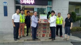 남평농협, 자율방범대에 컵라면 물품 기증