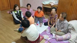 노인 교통사고 예방 홍보
