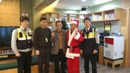 효덕지구대, 성탄절 맞아 사회복지시설 위문