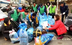 서구, 상무1동 새봄맞이 대 청소