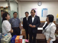 홍윤식 행자부 장관 신안 방문