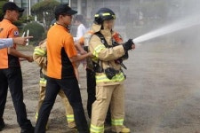 나주소방서, 문평중학교 미래소방관 직업체험교실 운영