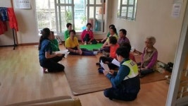 월곡지구대, 무단횡단 근절 교통안전교육