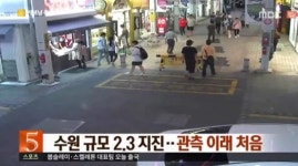 수원 첫 지진, 한반도 역사지진기록…1904년까지 한반도 지진 발생횟수 2161회 충격