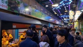 남광주 밤기차 야시장 정식 개장 첫날