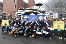 광덕중, 민·관·경 함께 학교폭력예방 캠페인