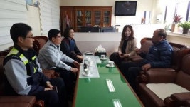 금호지구대, 학교폭력 예방 간담회