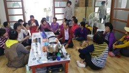 강진 마을 경로당이 공동작업장 깜짝 변신