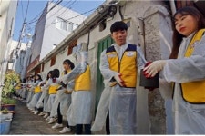 자원봉사연맹-천사무료급식소, 사랑의 연탄배달