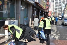 광산구 도산동 기관사회단체협 청소 봉사