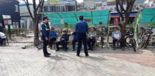 효덕지구대, 푸른길공원서 맞춤형 치안 홍보활동