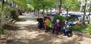 효덕지구대, 푸른길공원서 문안·탄력순찰