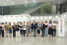 정신장애인 요양시설 소화누리 틈새미술전 개막