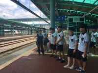장흥교육지원청 관내 중학교 일일 기자체험-KTX는 없어도 광주역은 분주