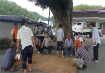 동복면장, 관내 경로당 방문 주민들과 소통행정