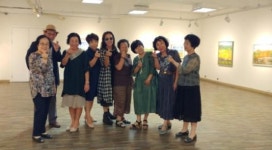 금호평생교육관 서양화교실, 제3회 금빛화우展 개최