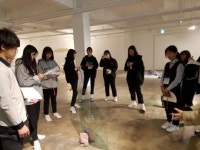 신안교육지원청  압해중학교 일일 기자체험-  해외 유수 미술관과 80년 광주 아픔 그린다