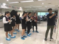 한국언론진흥재단·본보-장성 삼계중학교 일일 기자체험- 빠르고 편리한 서비스 제공 KT북광주지사