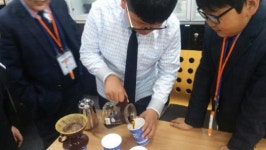 영광교육지원청 해룡중·영광중학교 일일 기자체험-호텔리어·바리스타·딜러 양성합니다