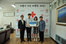 삼육중고교 재학생, 강원도 산불 피해 구호 성금 기부