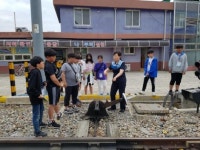 무안교육지원청 관내 초·중학교 일일 기자체험-코레일 광주역 로컬관제실 방문