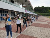 무안교육지원청 관내 초·중학교 일일 기자체험-“양궁 무료로 즐기고 스트레스 날리세요”