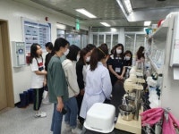 수완중·장덕중학교 일일 기자체험 진로 캠프-광주보건환경연구원 농수산물검사소