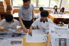 정광중, 무등일보 교재 신문활용교육 수업 “아침마다 신문으로 보는 세상 흥미로워”