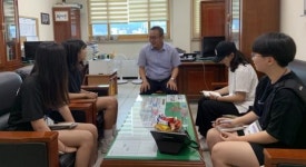 한국언론진흥재단·본보 공동 무안고등학교 일일 기자체험 “44만 북구민 행복 책임지겠습니다”