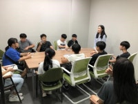 한국언론진흥재단·본보 공동 함평해보중학교 일일기자체험-광주VR의 글로벌 경쟁력을 확보한다