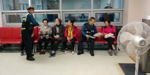 화정지구대, 어르신 교통사고 예방 홍보