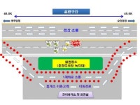순천완주고속도 춘향주차장 인근 교통통제