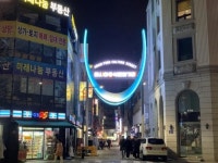 동구, 아시아음식문화거리 상징물 설치 완료
