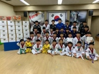 삼호멘토태권도스쿨, 저소득 가정 라면 22박스 후원