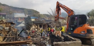 구례군 용방면 지역사회 화재피해 가구 복구 지원