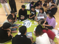 저희 손으로 학교 공간 만들었어요