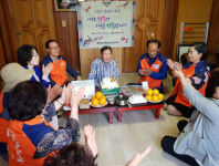 풍덕동, 독거노인 생일날 찾아가 가장 행복한 하루 선물