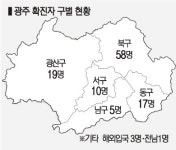 코로나19 광주 집단감염 111명 중 북구민 58명