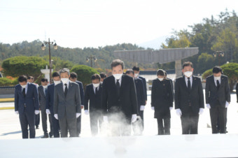 이낙연, 당대표 취임 후 첫 광주방문  ···