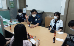 [장성 삼서중학교 일일기자체험] 주민 안전, 24시간 우리가 책임집니다