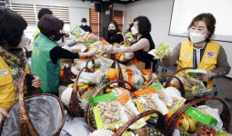 장수기원 부럼 정 가득 담았어요