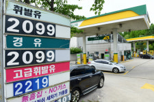 휘발유 가격상승