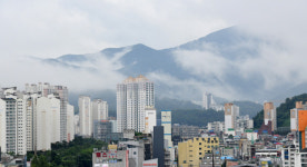 [무등포토] 무등산, 한 폭의 수채화