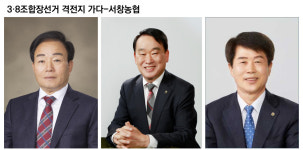 내가 최적임자 서창농협 전·현직 3파전