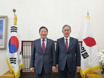 김정현 국힘 광주시당위원장, 당 지도부에 지역 현안사업 지원 요청