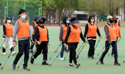 노르딕 워킹 배우며 힐링