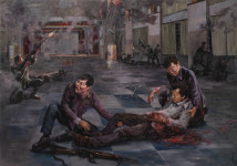 그날 진실 그림 통해 알리고 싶어 배웠죠