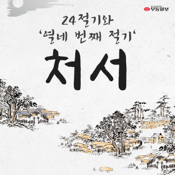 [카드뉴스] 열네 번째 절기 '처서'